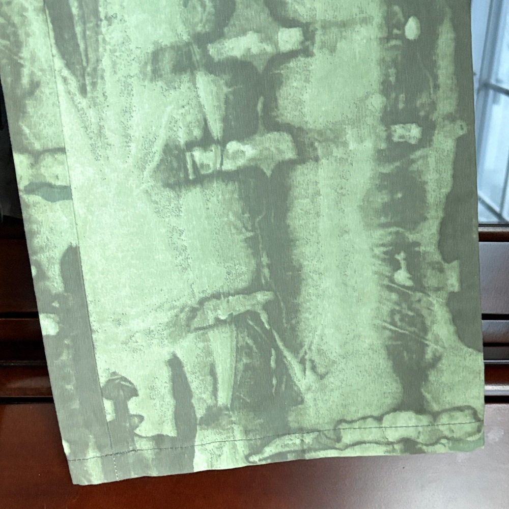 Green Patterned Pants - image 3